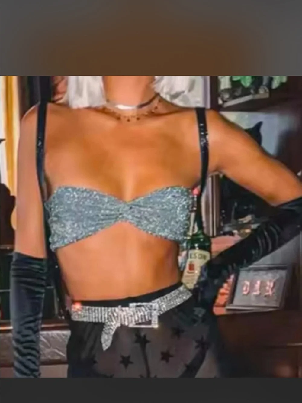 Rhinestone Crystal Glam Women's Fashion Belt Bling Sparkle Belt